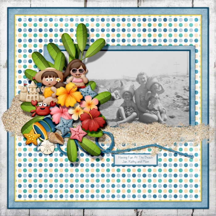 #20 COLOR CHALLENGE:  TROPICAL COLORS