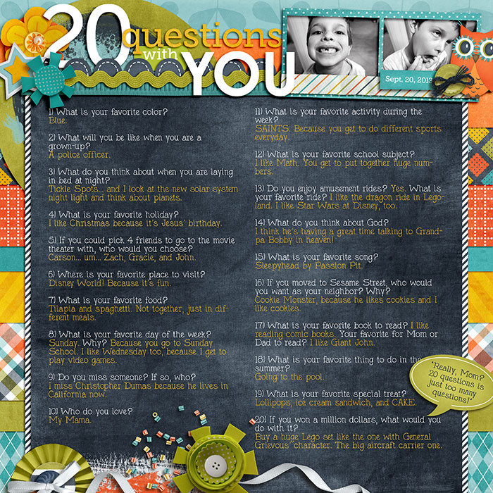 20 Questions (Ben)