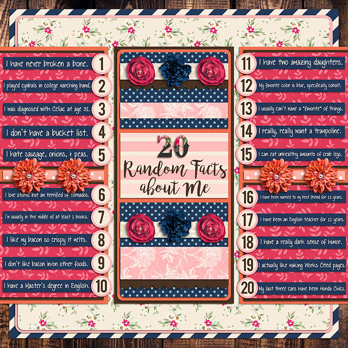20 Random Facts about Me
