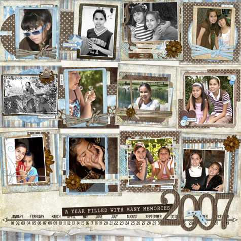 2007 Memories Box Pages