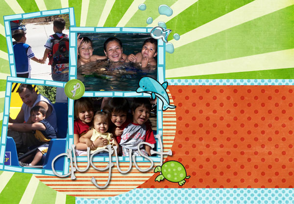 2009 Calendar: August