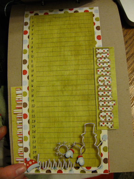 2011 birthday calendar