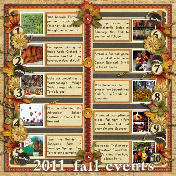 2011 Fall Events