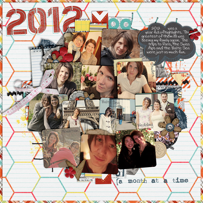 2012 - A Month At A Time