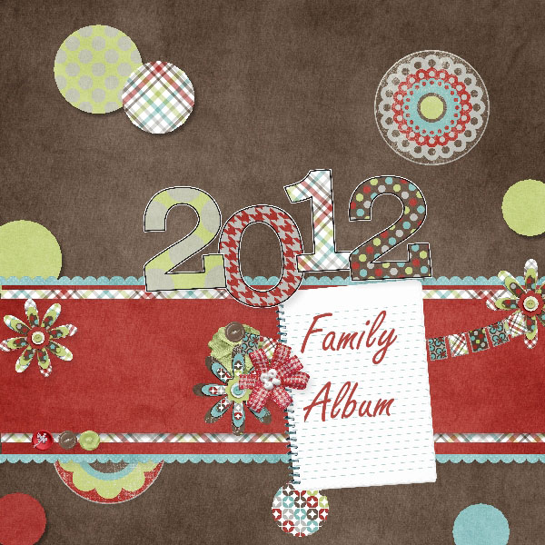 2012 Family Album Cover
