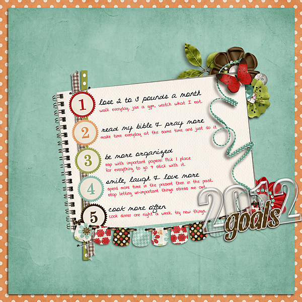 2012 Goals
