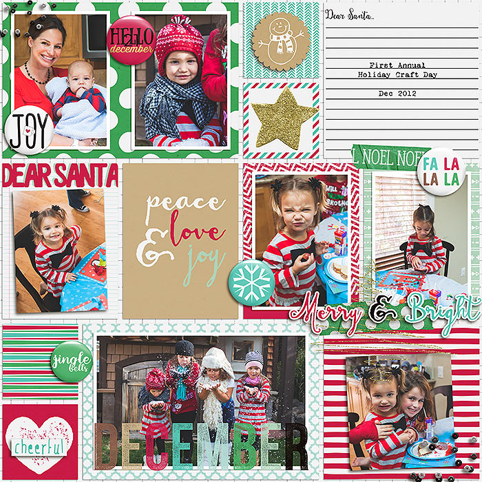 2012 Holiday craft day