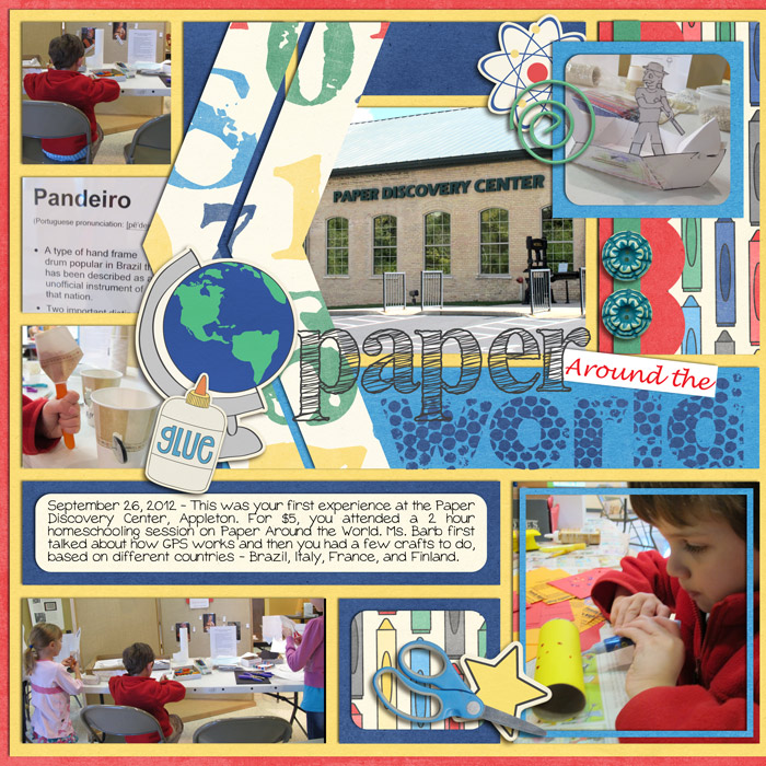 2012 Yearbook - paper around the world