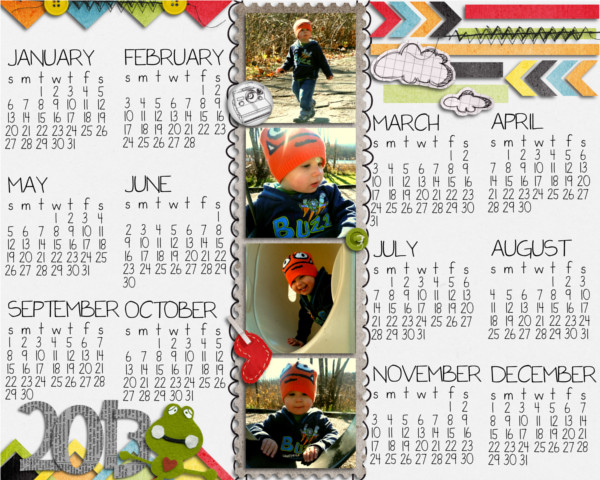 2013 Calendar