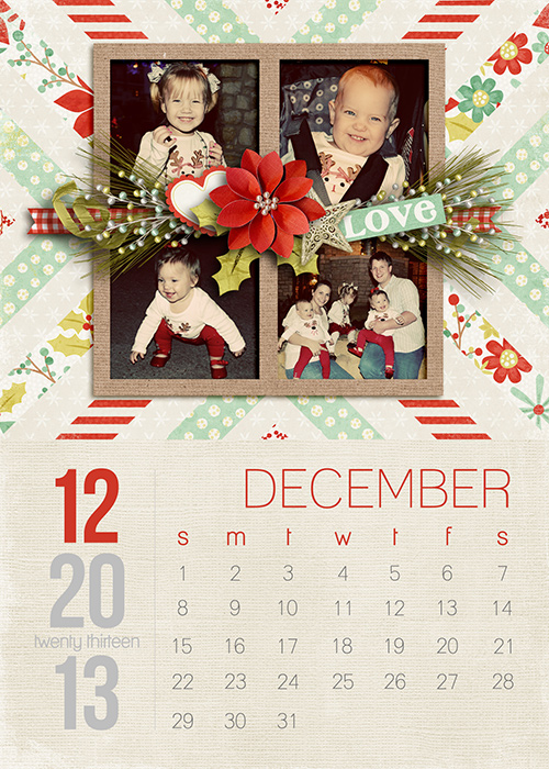 2013 December Calendar