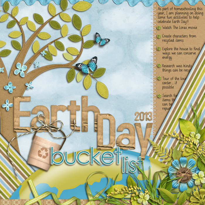 2013 earth day bucket list