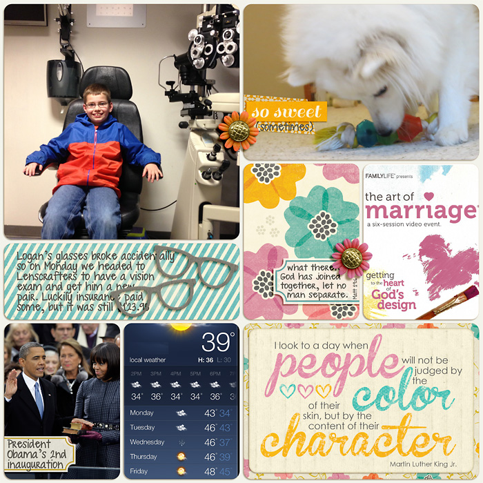 2013- Project Life week4a