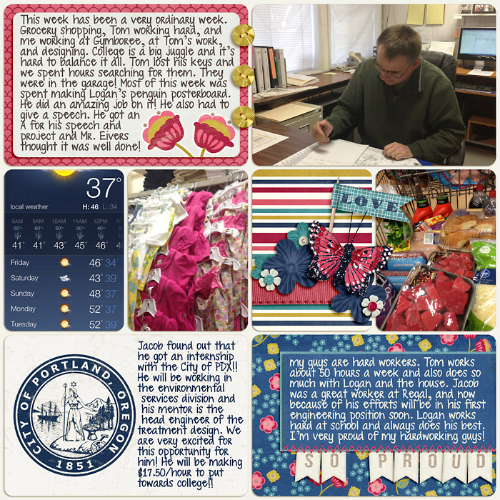 2013- Project Life week6a