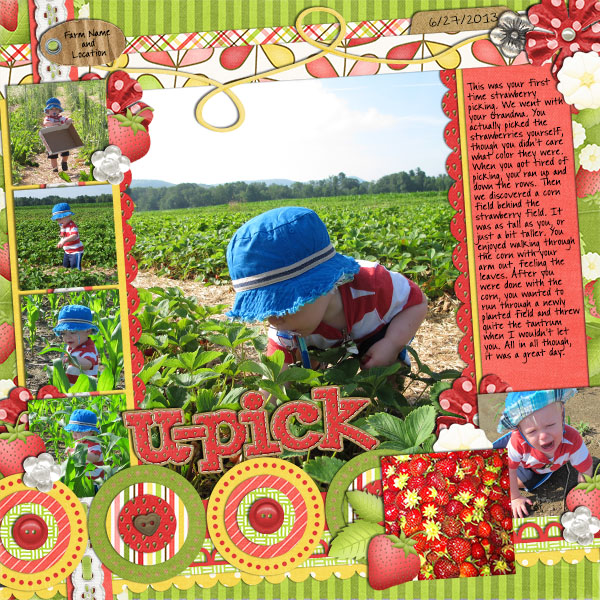 2013 - Strawberry Picking