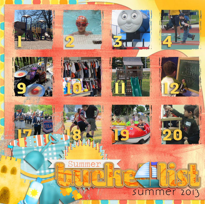 2013 Summer Bucket List_pg1