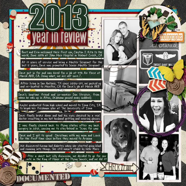 2013 Year In Review for a really BIG year