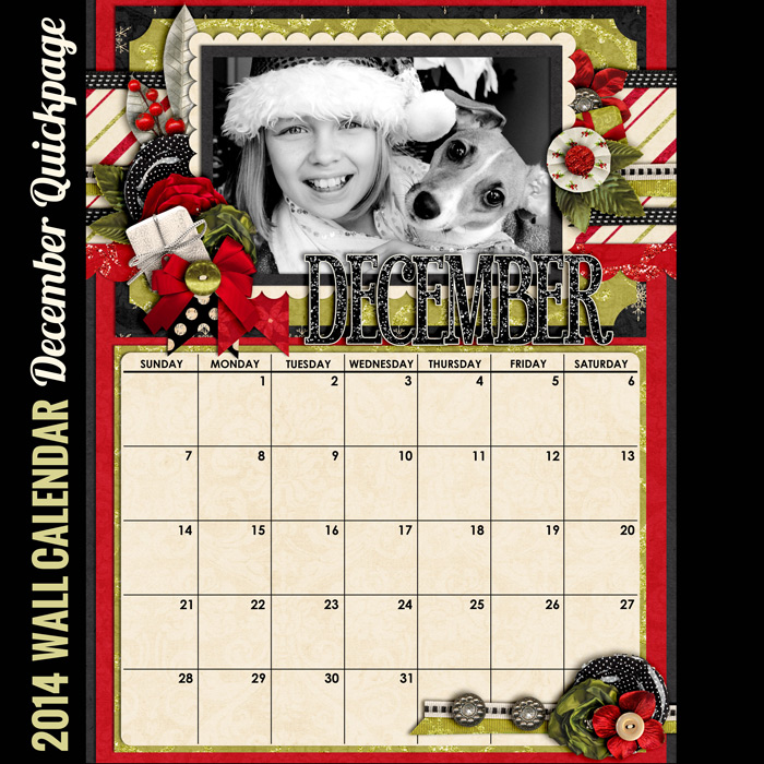 2014 Calendar - December