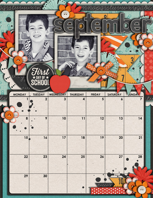 2014 Calendar September