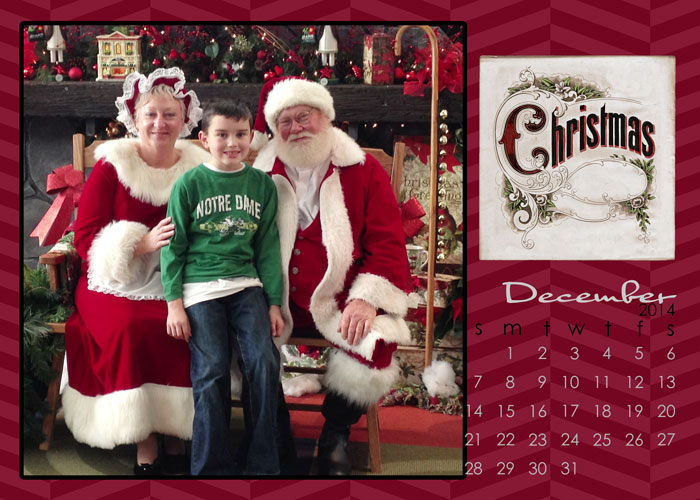 2014 calendar.