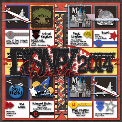 2014 Disney Title Page