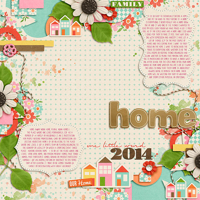 2014 One Little Word