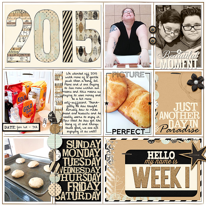 2015 Project Life: Week 1 a