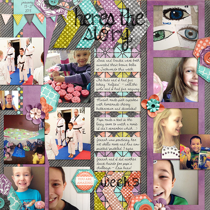 2015 Project Life: Week 3 - Jan 15-21