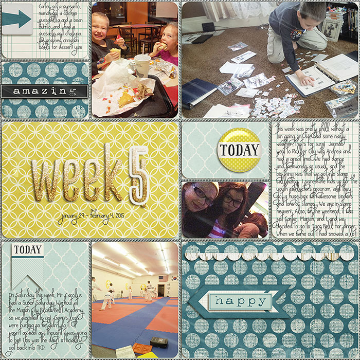 2015 Project Life- Week 5