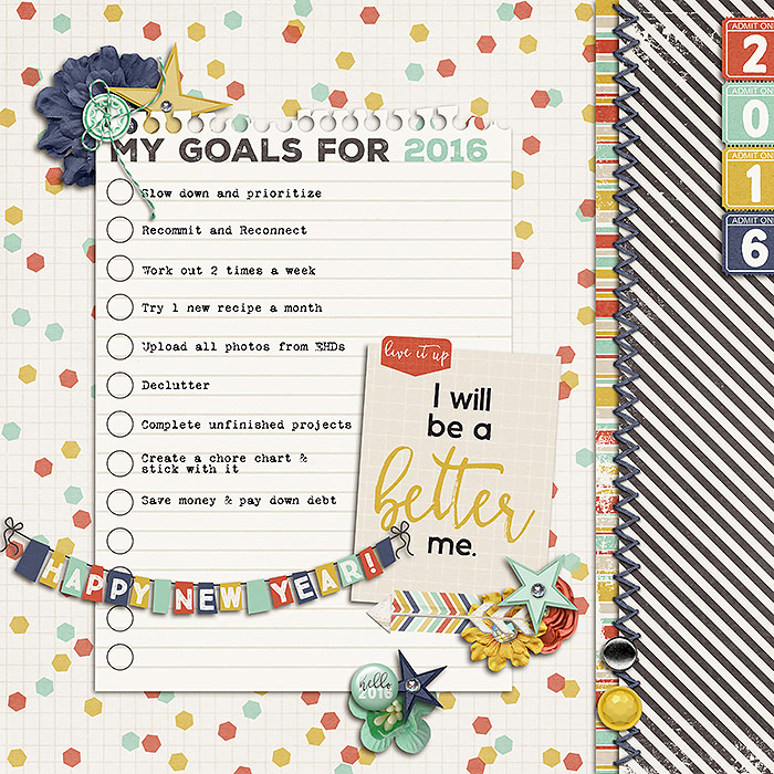 2016 goals