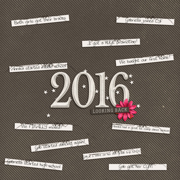 2016 - Looking Back