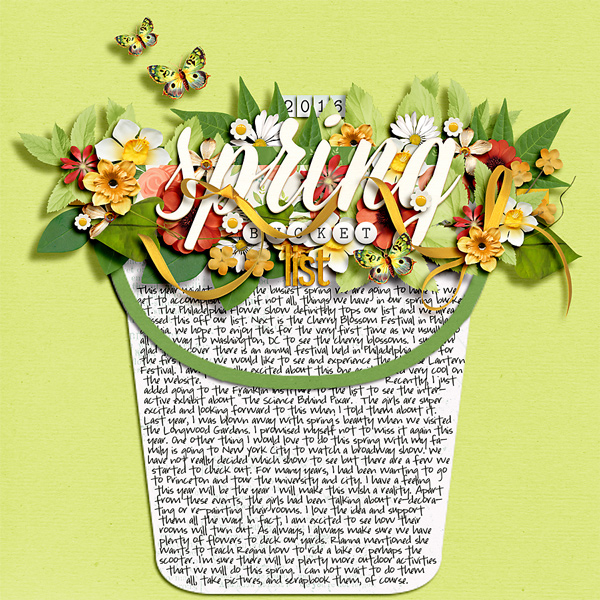 2016 Spring Bucket List
