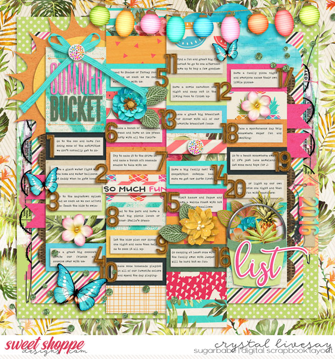 2016 Summer Bucket List