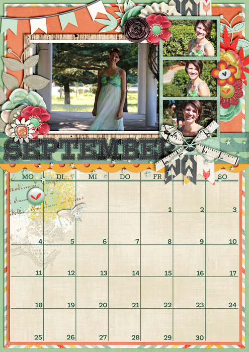 2017 Calendar - September