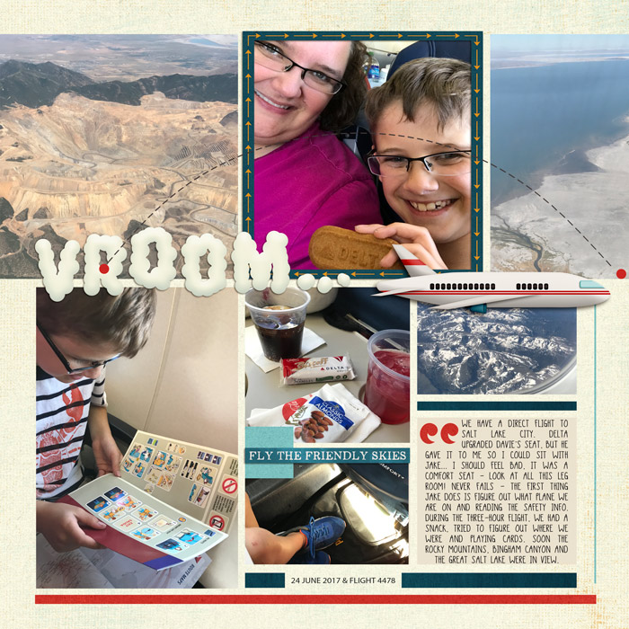 2017 Utah - Plane to SLC