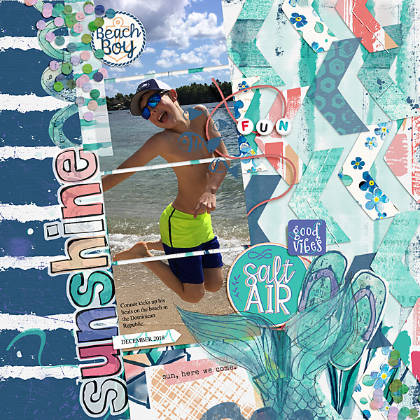 2018 Sunshine Connor -Beach boy