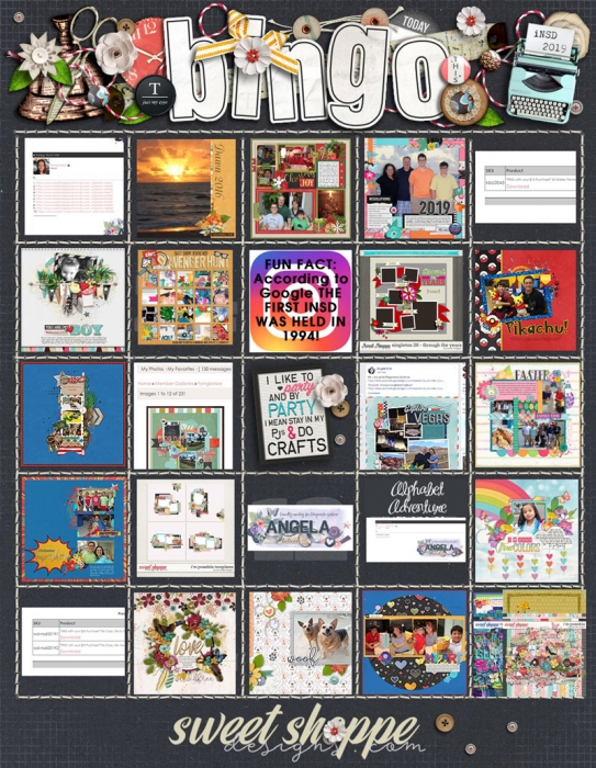 2019 INSD Bingo Blackout