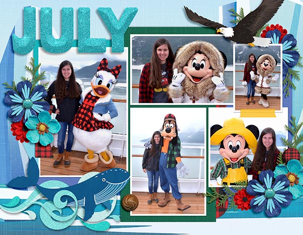 2020 Disney Calendar - July