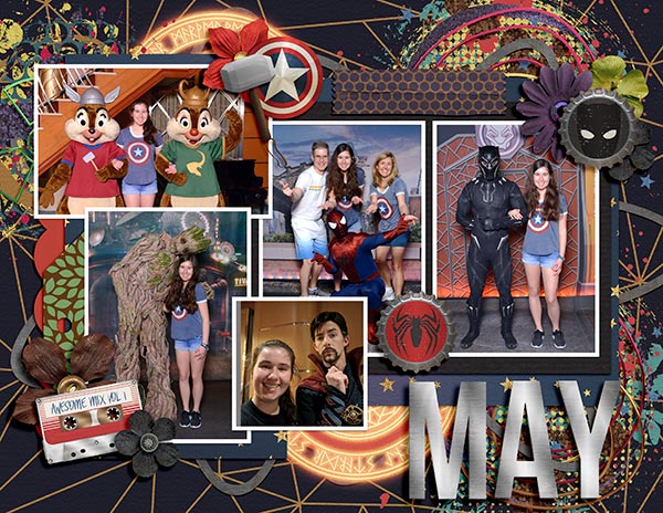2020 Disney Calendar - May