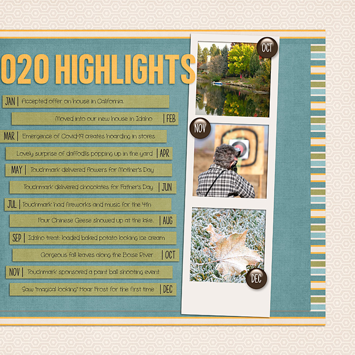 2020 Review - right hand page