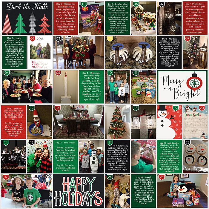 25 days of December