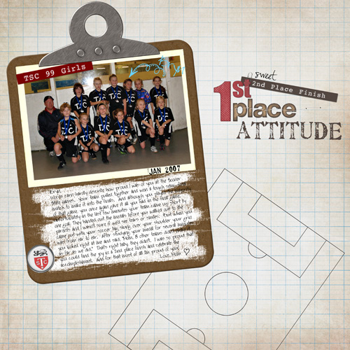 2nd Place Finish - 1st Place Attitude