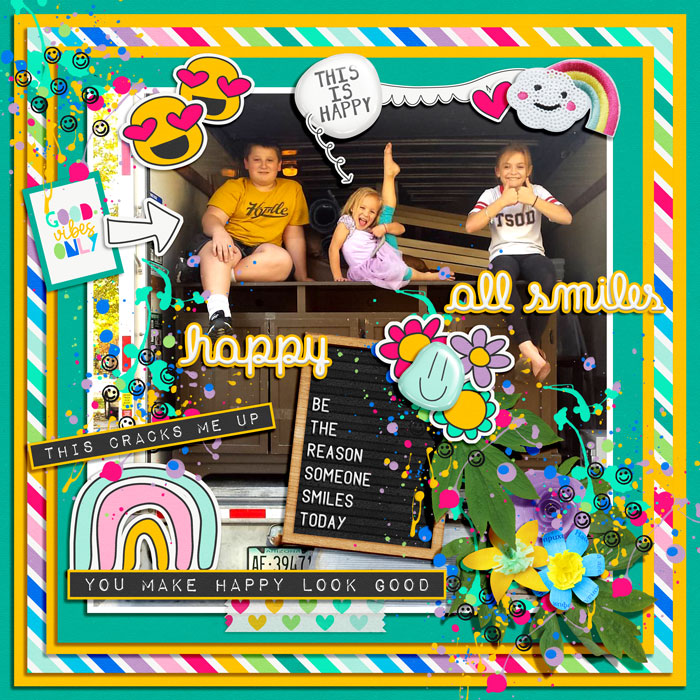 #3 - FEATURED - YOU MAKE HAPPY LOOK GOOD