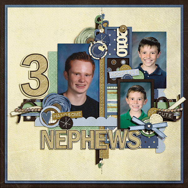 3 nephews