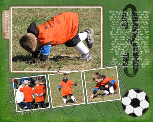 3 yr old Soccer