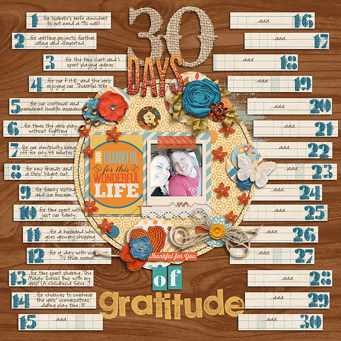 30 Days of Gratitiude