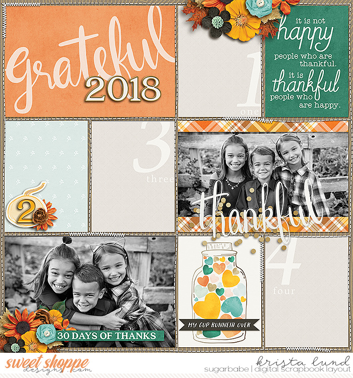 30 Days of Gratitude 2018