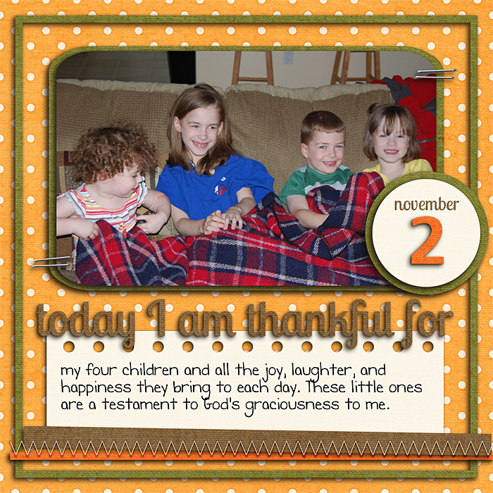30 Days of Thanks Day 2