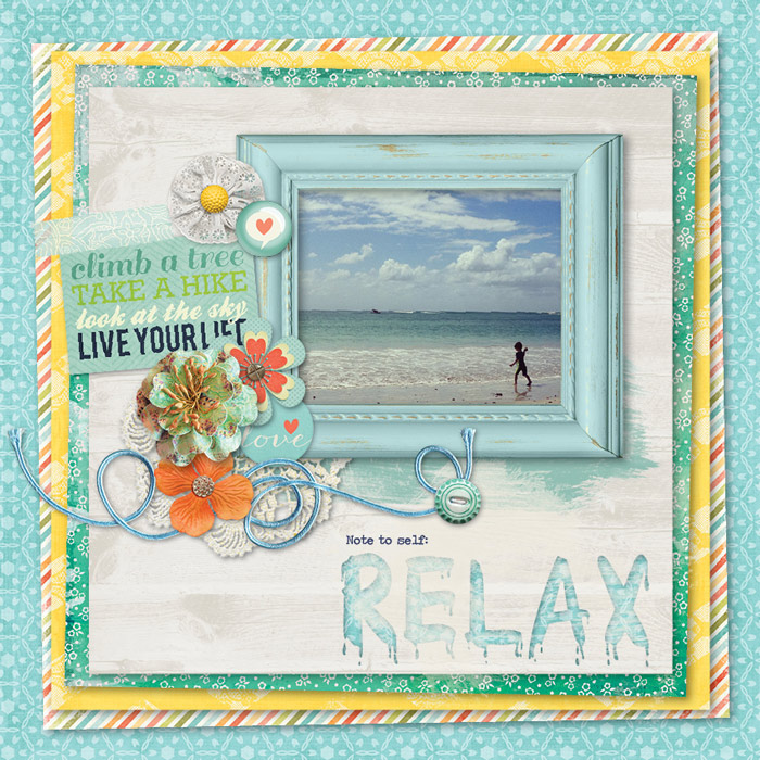 30 March: Note to self: RELAX