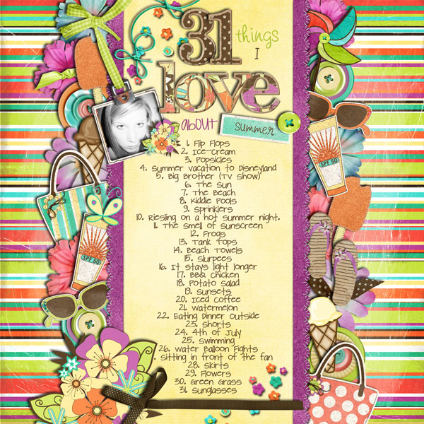 31 Things I Love About Summer