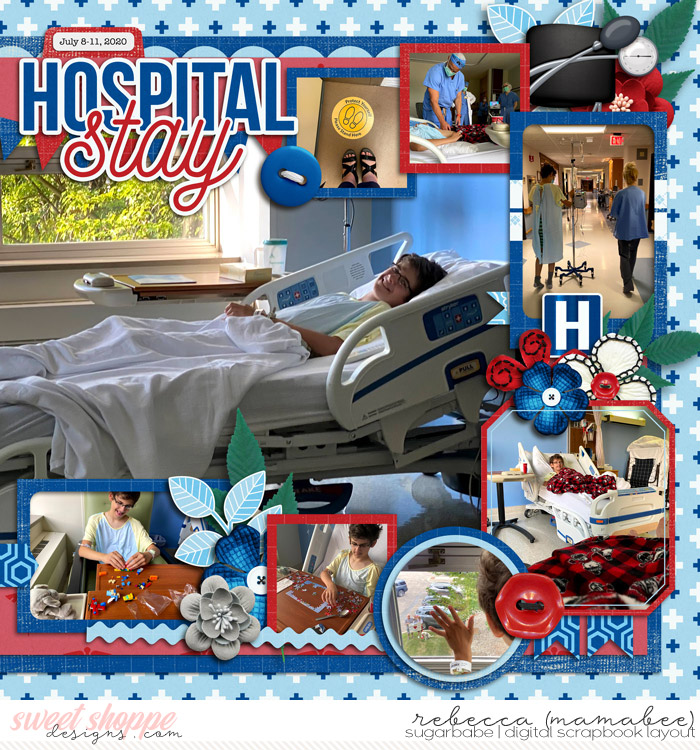 4 day hospital stay - right